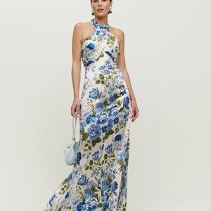 Reformation Veria Silk Dress